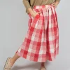 Panarea Q Skirt in Fuoco