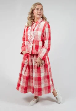Panarea Q Skirt in Fuoco