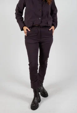 Pants Pavana in Plum