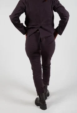 Pants Pavana in Plum