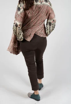 Pants Pavana in Sepia