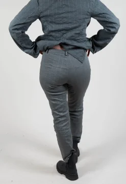 Pants Pietra in Zinc Stripe