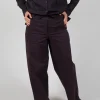 Pants Pura in Plum