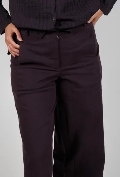 Pants Pura in Plum