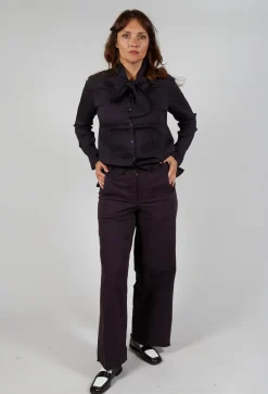 Pants Pura in Plum