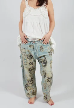 Paranoid Miner Denims in Faded Indigo
