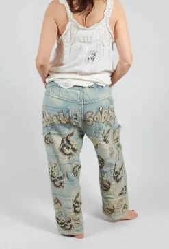 Paranoid Miner Denims in Faded Indigo