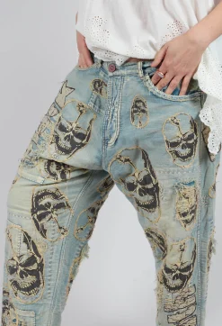 Paranoid Miner Denims in Faded Indigo