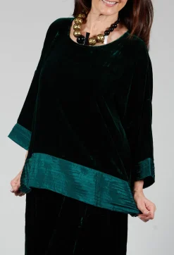 Paris Oriana Shirt in Bottle Green