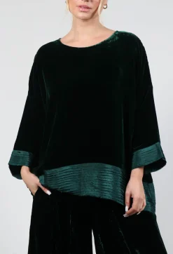 Paris Oriana Shirt in Bottle Green