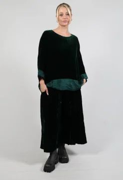 Paris Oriana Shirt in Bottle Green