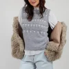 Parks Sleeveless Top in Grey