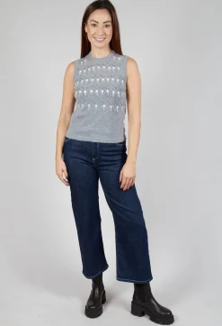 Parks Sleeveless Top in Grey