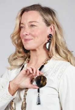 Part Pendant Brooch in Galassia