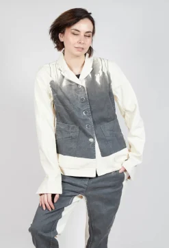Patch Pocket Jacket in Asteroid Paint