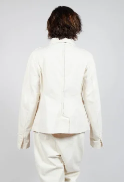 Patch Pocket Jacket in Black Paint