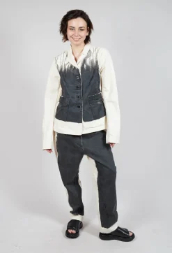 Patch Pocket Jacket in Black Paint