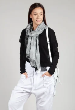 Patched Cropped Jacket in Black