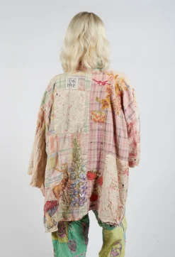 Patchwork Beatix Kimono in Madras App
