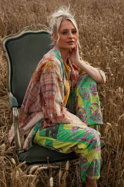 Patchwork Beatix Kimono in Madras App