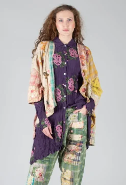 Patchwork Beatix Kimono in Madras App