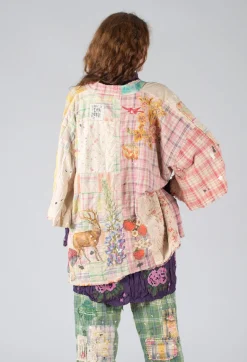 Patchwork Beatix Kimono in Madras App