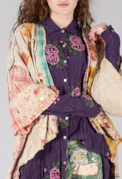 Patchwork Beatix Kimono in Madras App