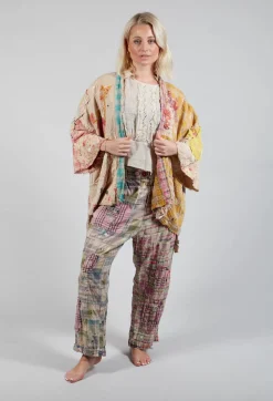 Patchwork Beatix Kimono in Madras App