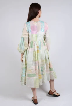 Patchwork Dress in Multicolour