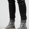 Patent Boots in Pencil