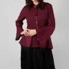 Patiently Shirt in Burgundy