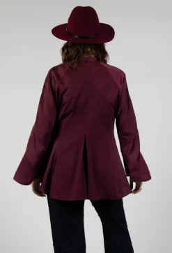 Patiently Shirt in Burgundy