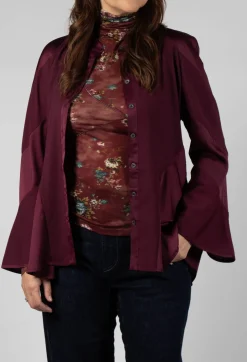 Patiently Shirt in Burgundy