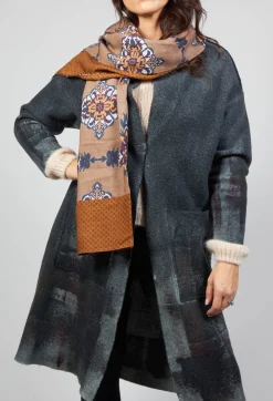 Patterned Scarf in Fig