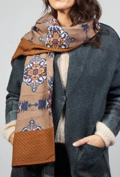 Patterned Scarf in Fig