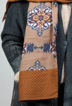 Patterned Scarf in Fig