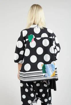 Patterned Shirt in Original Black