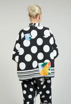 Patterned Shirt in Original Black