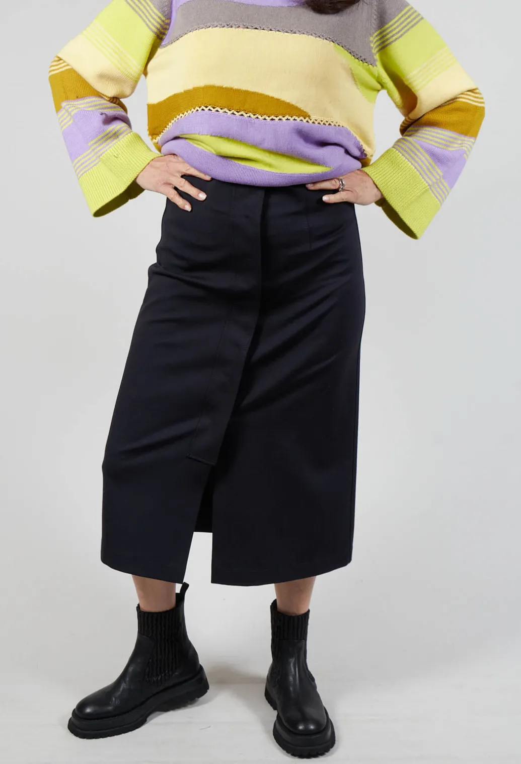 Pencil Skirt in Anthracite