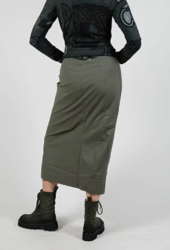Pencil Skirt in Camp