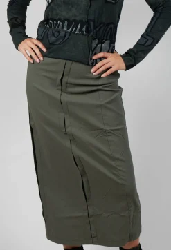 Pencil Skirt in Camp