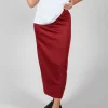 Pencil Skirt in Clay