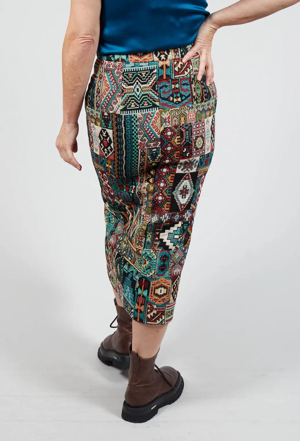 Pencil Skirt in Dragonfly