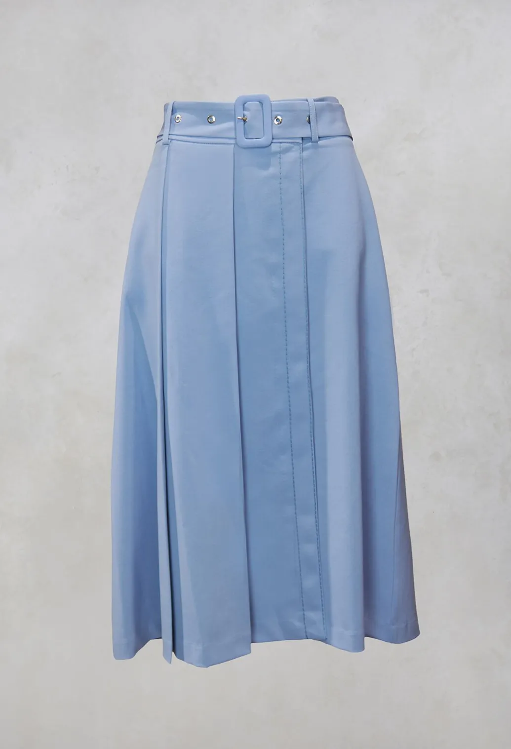 Pencil Skirt in Hokusai Blue