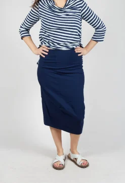 Pencil Skirt in Navy