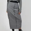 Pencil Skirt in Rock