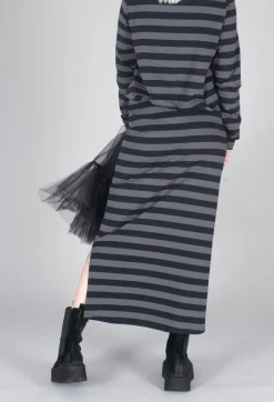 Pencil Skirt in Stripe