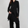 Penguin Coat in Black