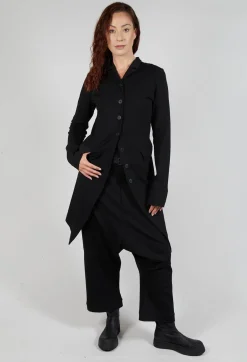 Penguin Coat in Black