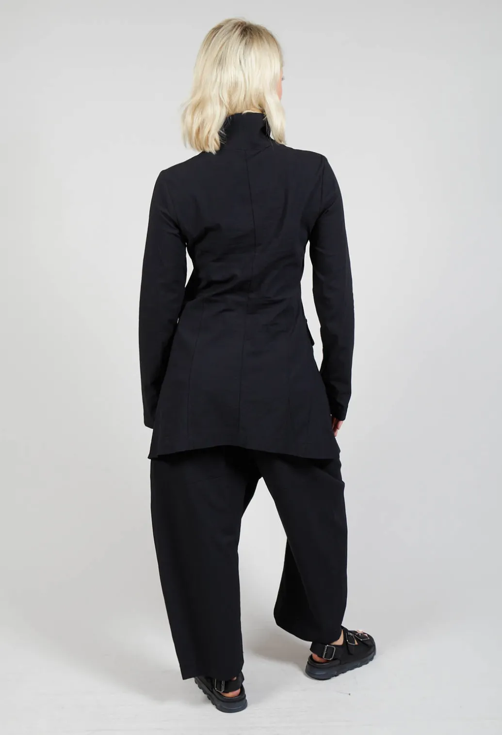 Penguin Coat in Black